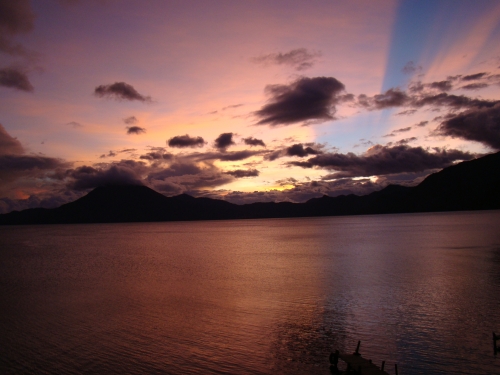 atardecer