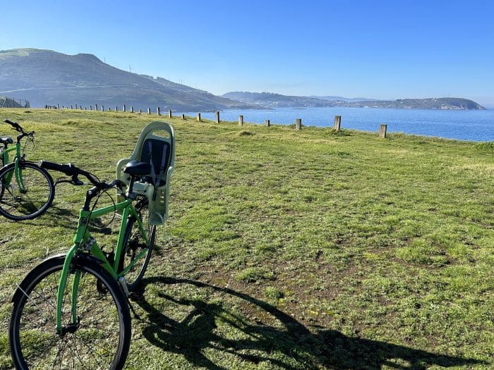 coruña - paseo bici extremo ciudad