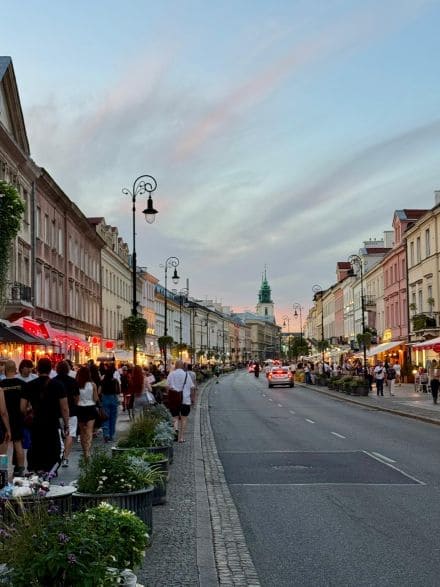 calle super ambiente varsovia