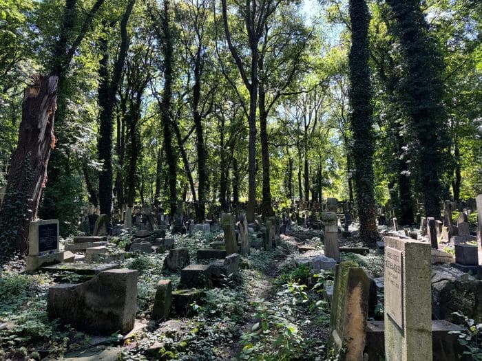 cementerio judio cracovia